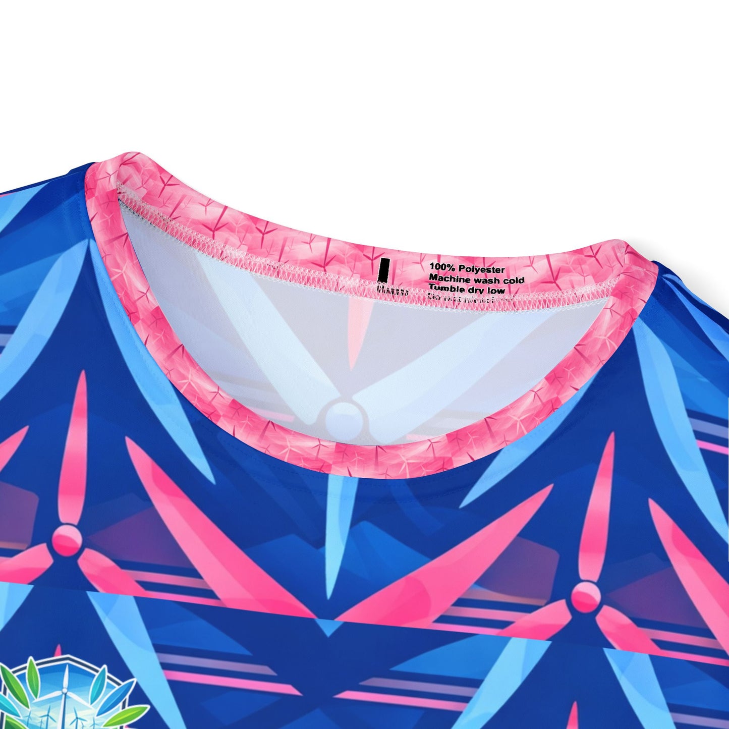 Renewable UK Sports Jersey — Blue & Pink All-Over Print